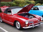 Very Cool VW Karmann Ghia Convertible Looks Awesome in Red
